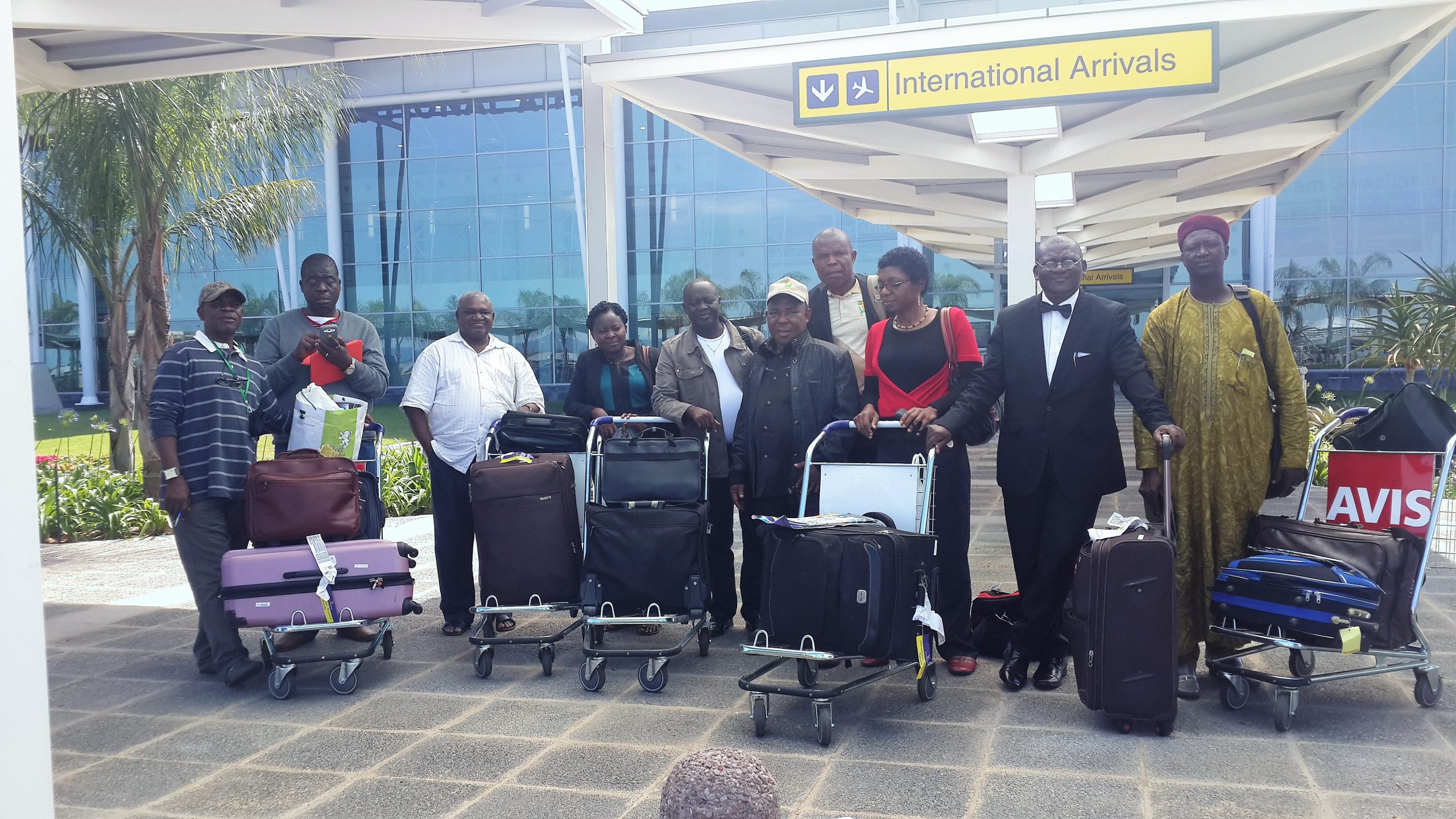 Professor Delegates — Arrival Day
